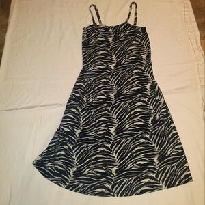 H&M dress Zebra Print